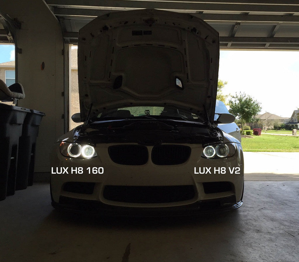 No Longer Available - LUX H8 V5 Color Adjustable Angel Eyes for BMW