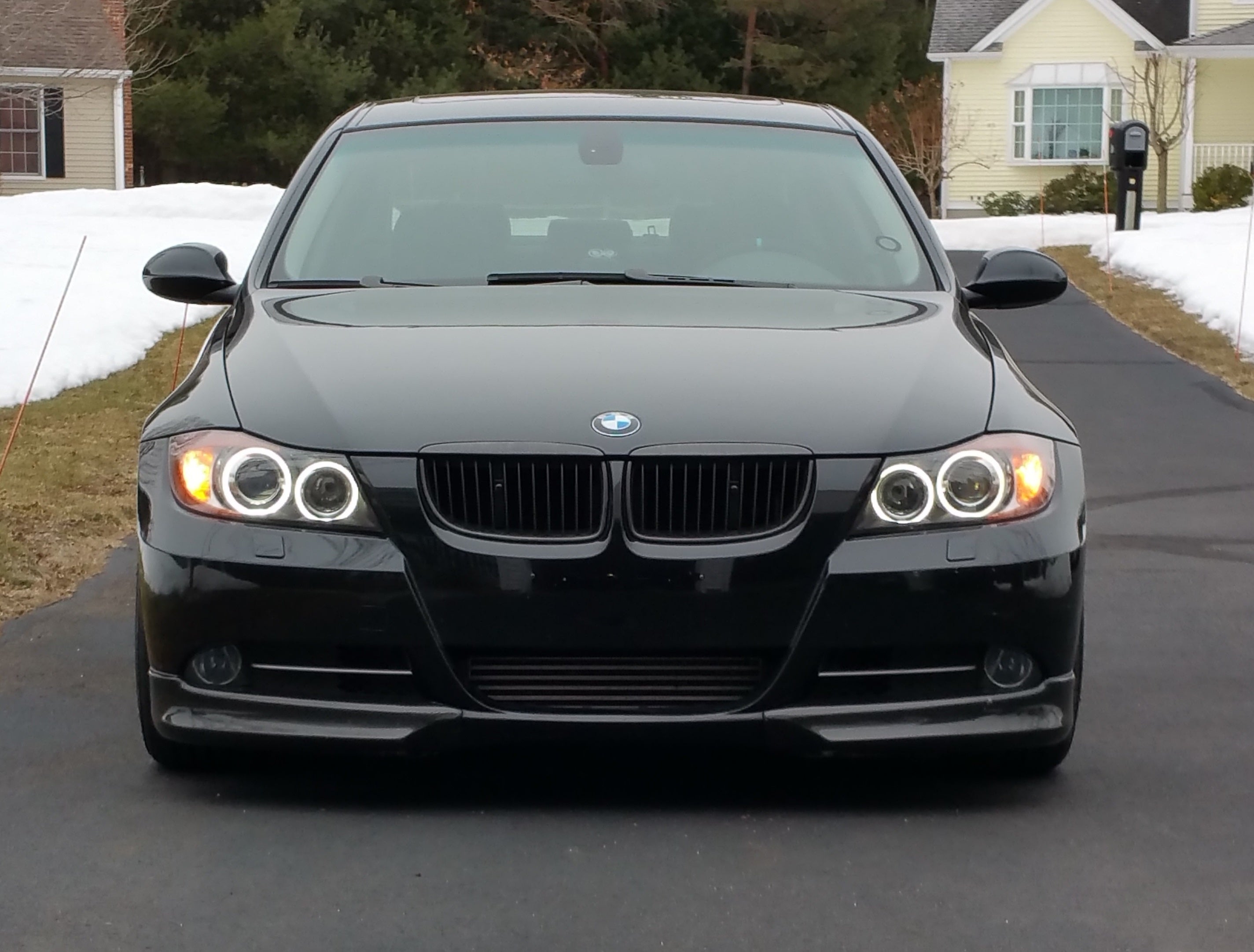 BMW Angel eyes LED E90 - LED upgrade Fahrzeuge PHILIPS, OSRAM