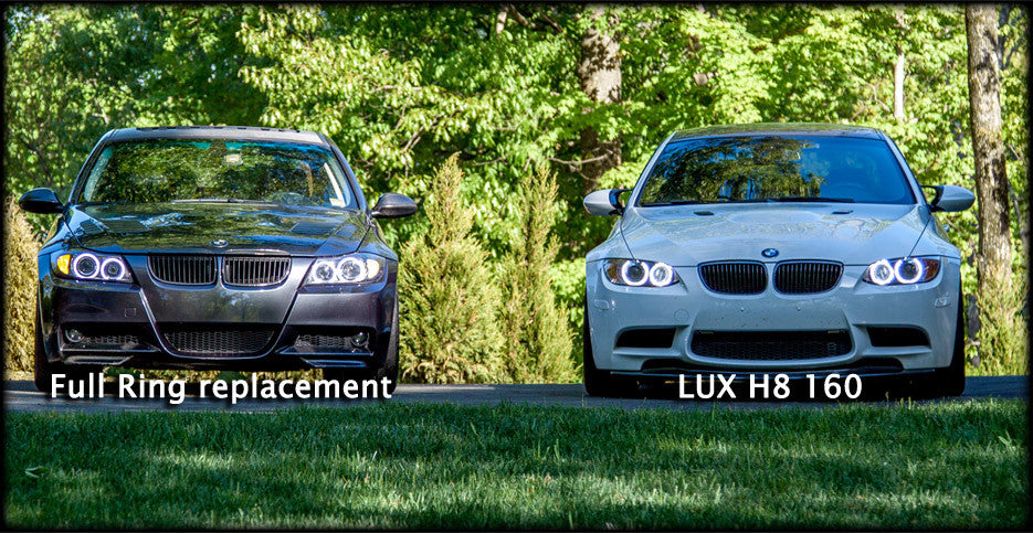 LUX H8 V4 Color Adjustable Angel Eyes Will Change Your BMW